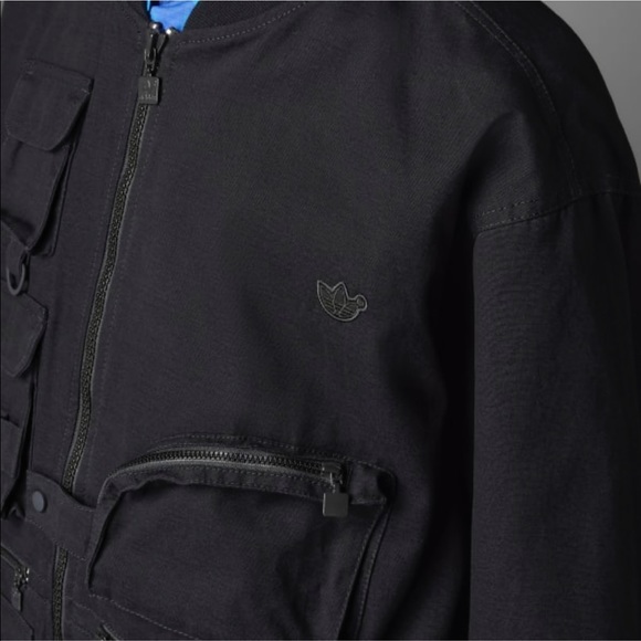 Adidas black jacket - Picture 4 of 8